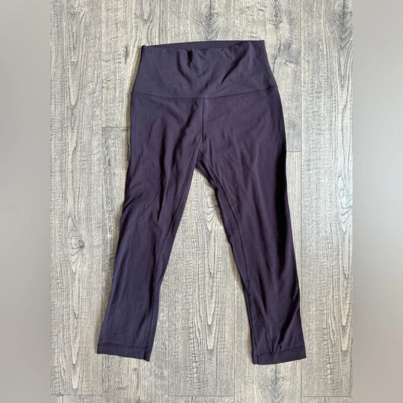 Lululemon Align Crop *21"- Dark Shadow - Picture 3 of 6